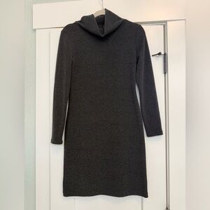 Banana Republic Charcoal Long Sleeve Dress - XS